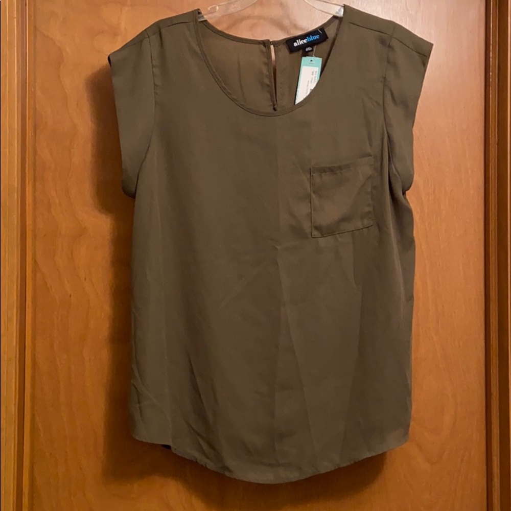 Ladies Top, Alice Blue